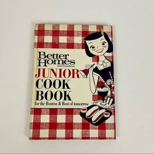 1960s Better Homes & Gardens JR Cookbook For The Hostess & Host of Tomorrow